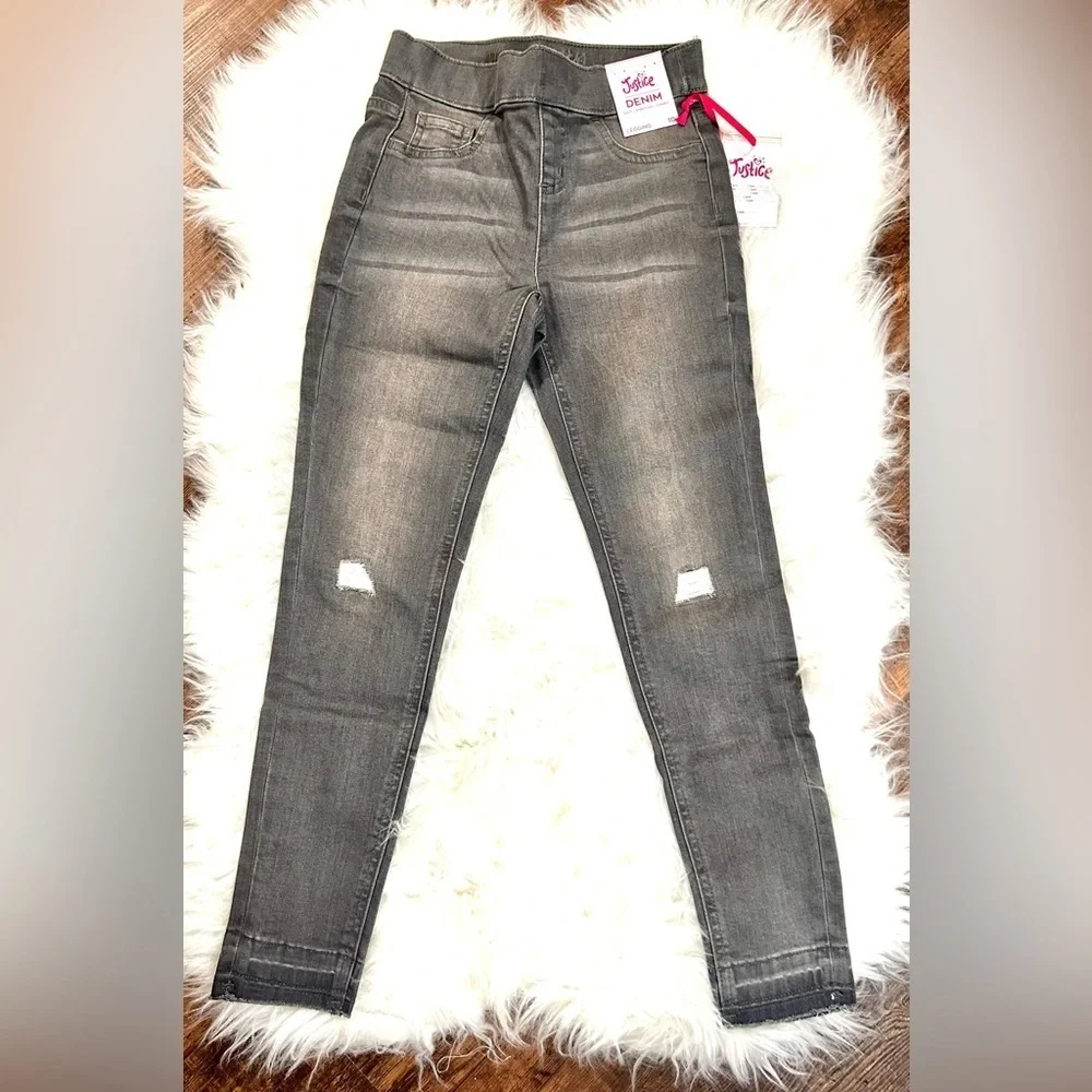 GIRL’S JUSTICE SKINNY JEANS | SIZE 10 | NWT